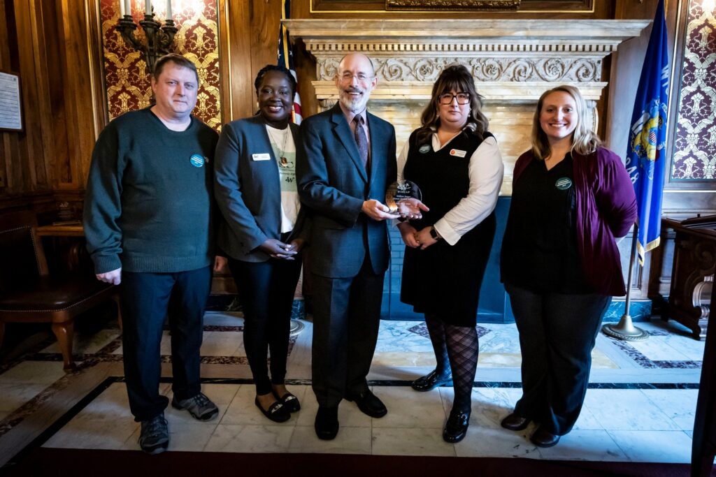 Scott received the William Steiger Award for Human Services